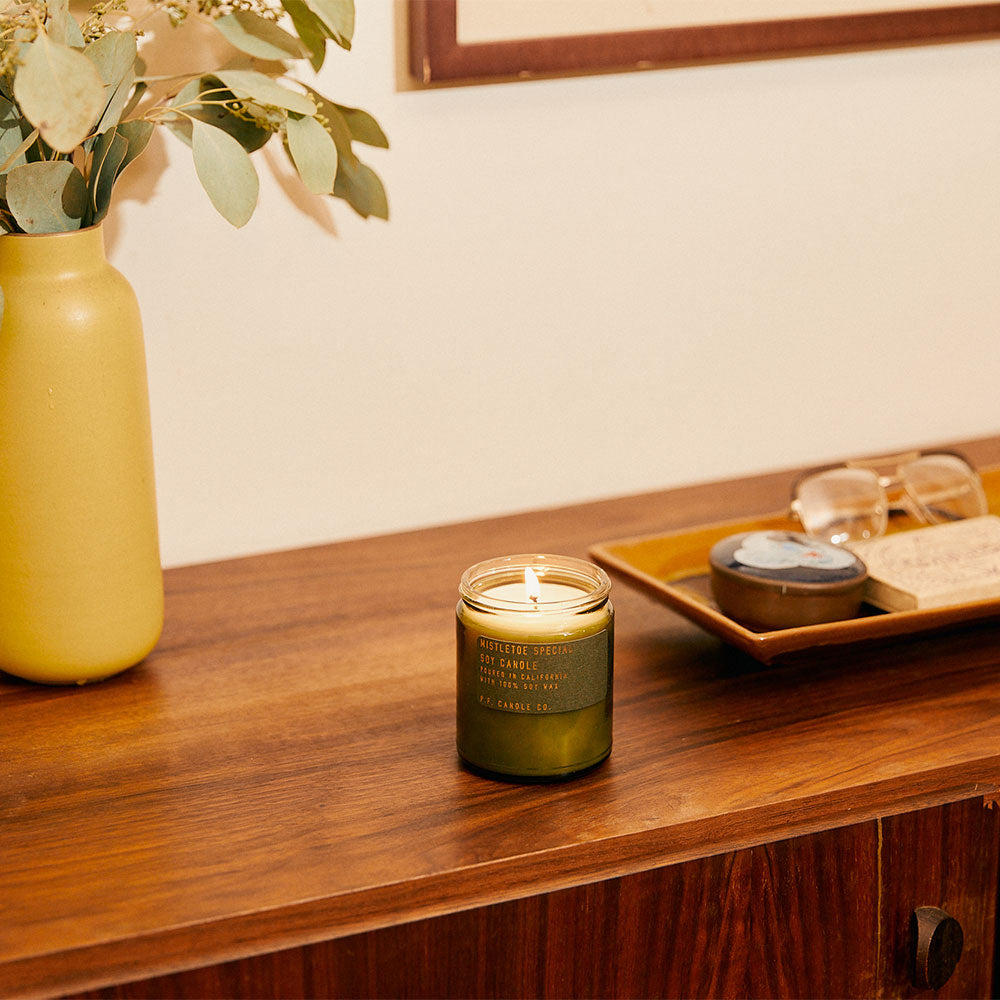 P.F. Candle Co. Mistletoe Special – Limited Soy Candle Standard Size