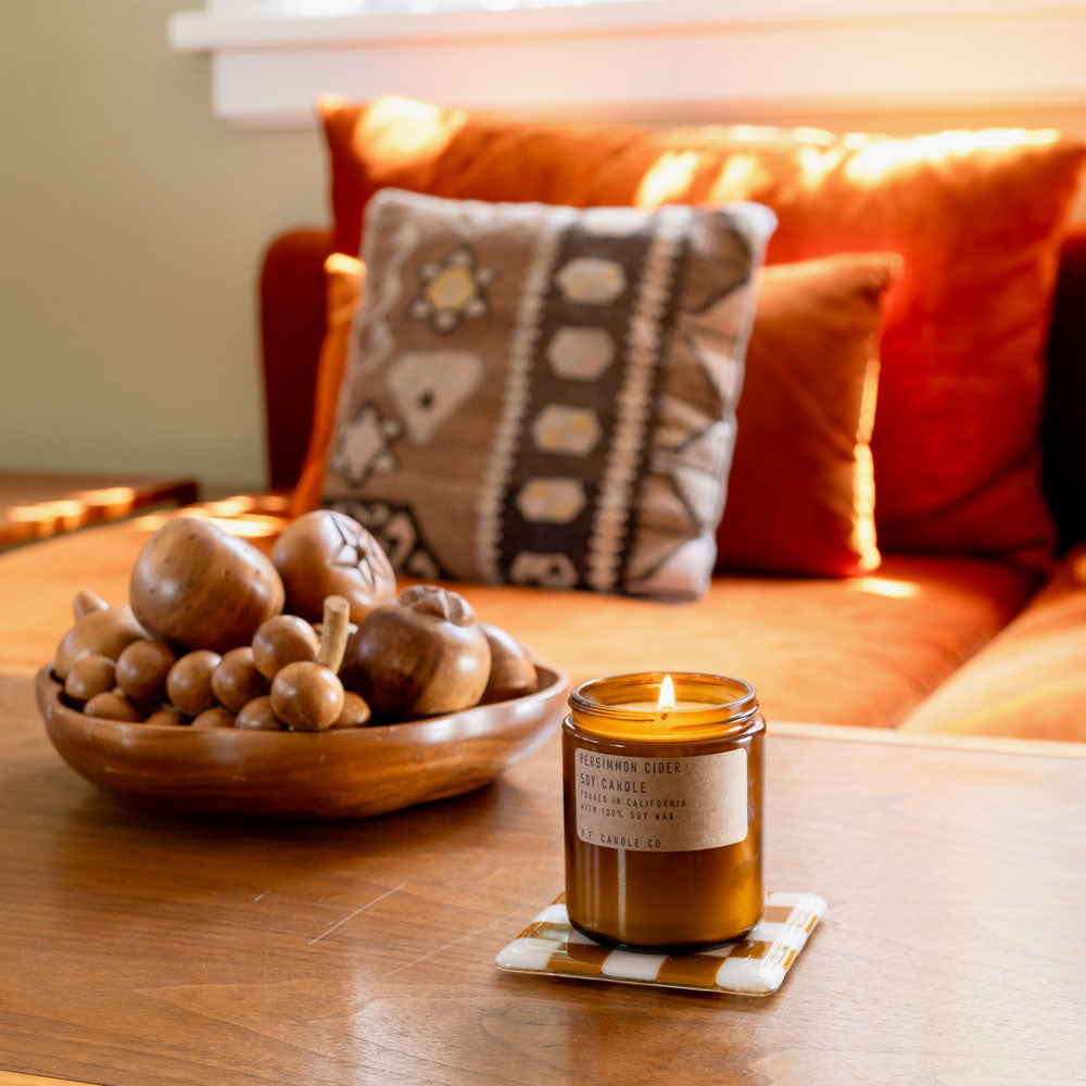 P.F. Candle Co. Persimmon Cider – Limited Soy Candle Standard Size