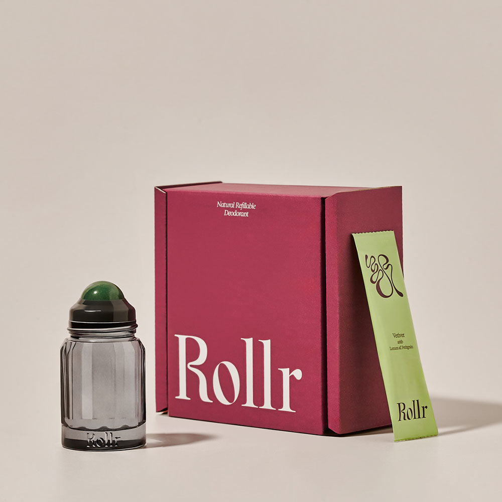 Green Aventurine – Deo-Roller (Vetiver & Lemon)