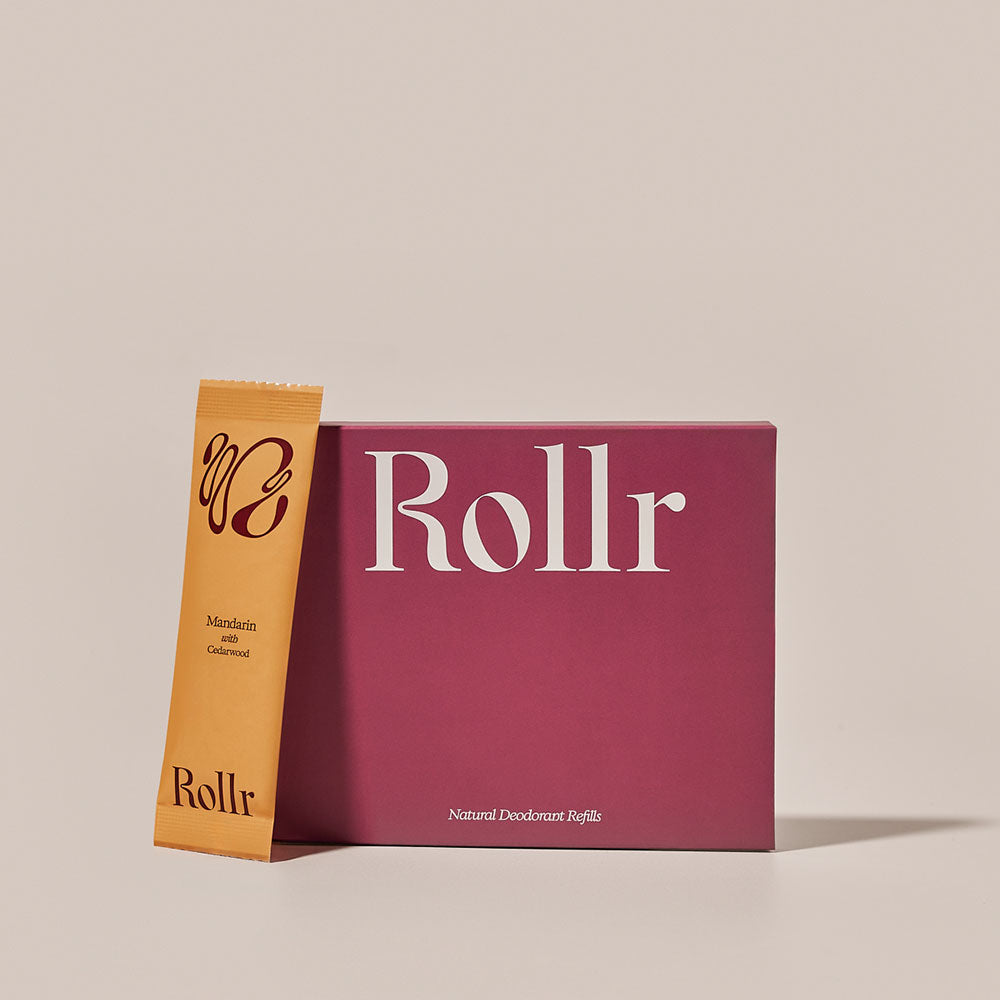 Rollr Deo-Roller Refill – Mandarin & Cedarwood – 2 Stk.