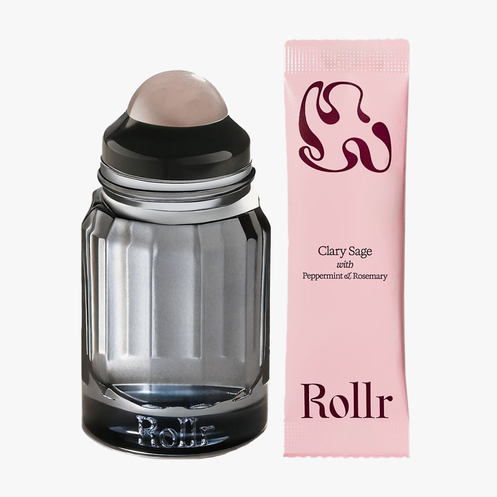 Rose Quartz – Deo-Roller (Clary Sage & Rosemary)