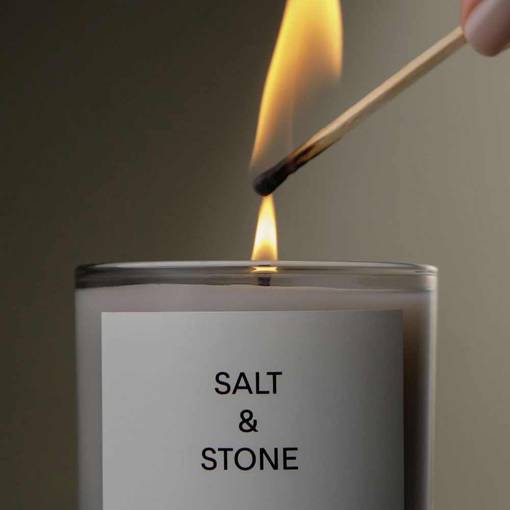 Salt & Stone Candle – Fig & Violet
