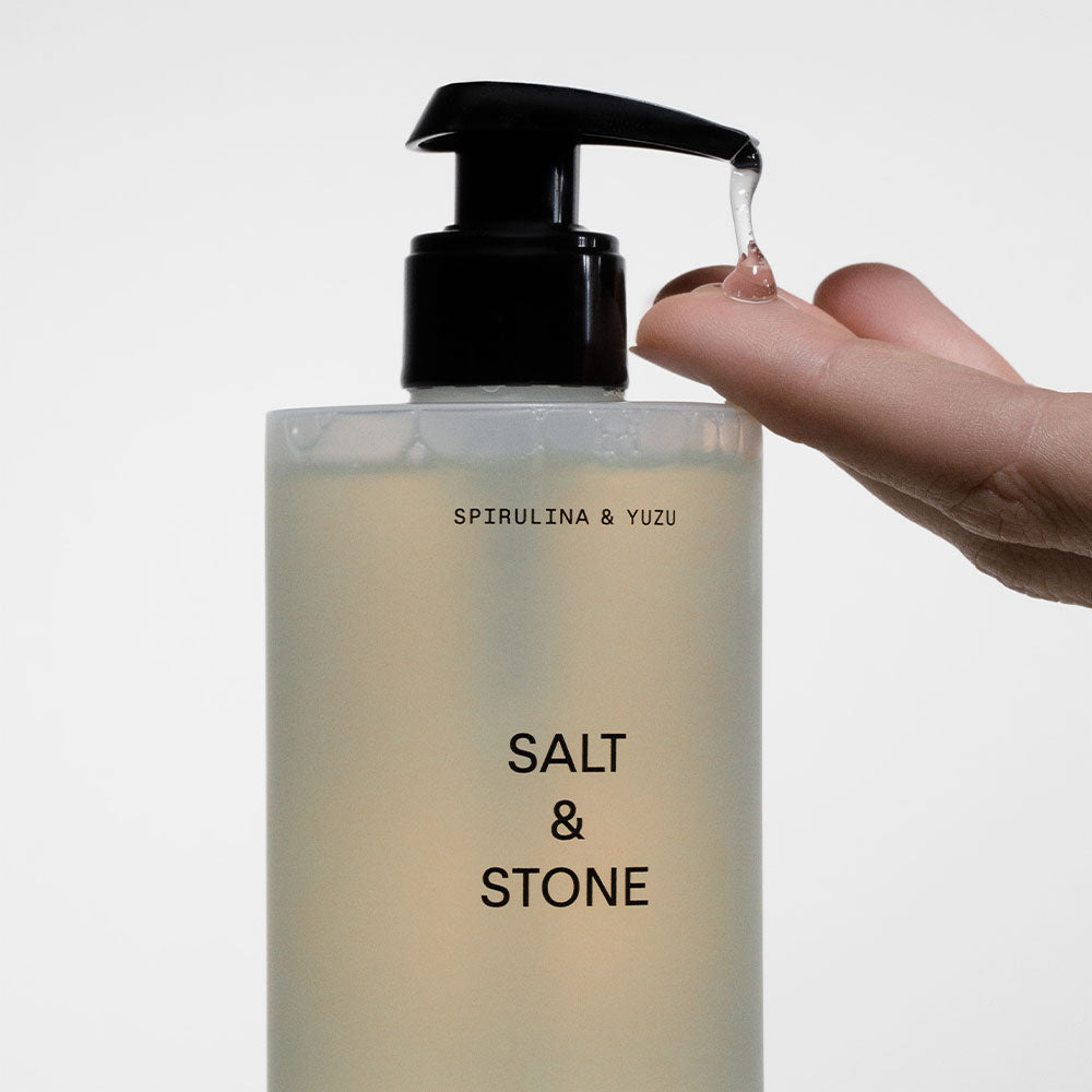 Salt & Stone Spirulina & Yuzu Facial Cleanser