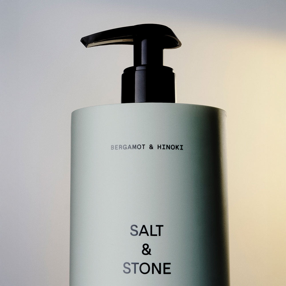 Salt & Stone Body Lotion – Bergamot & Hinoki – 450ml