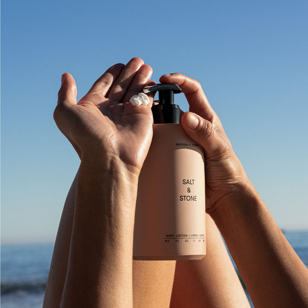 Body Lotion – Saffron & Cedar – 450ml