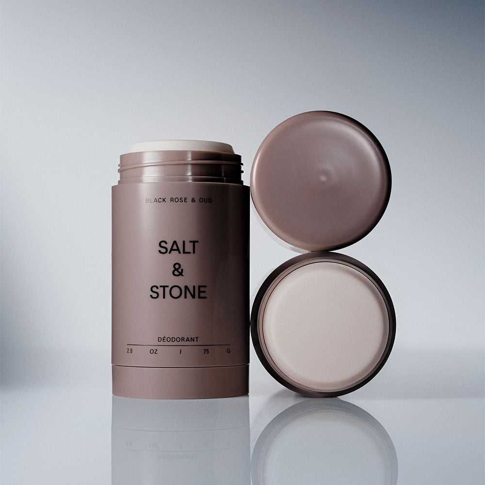 Salt & Stone Deodorant – Black Rose & Oud (Extra Strength)