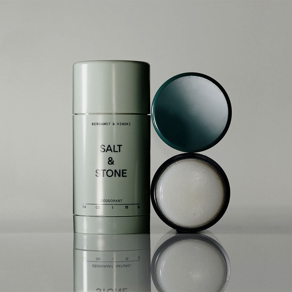 Salt & Stone Natural Deodorant Gel – Bergamot & Hinoki (Sensitive Skin)