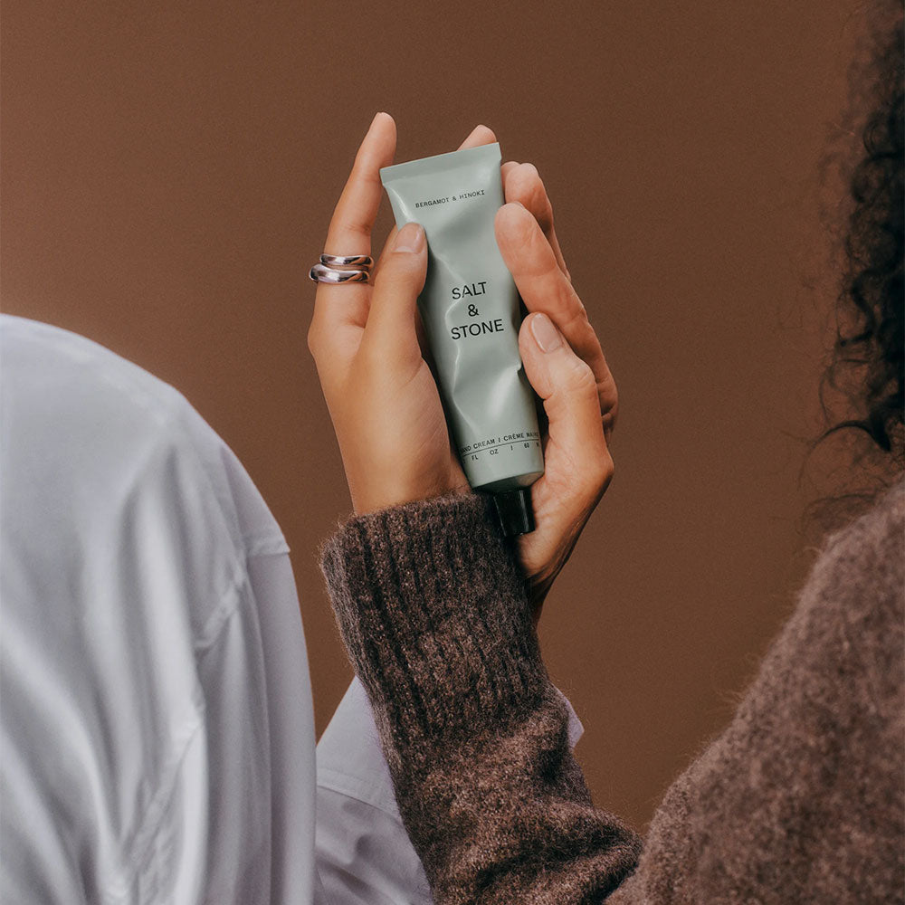 Salt & Stone Hand Cream – Bergamot & Hinoki