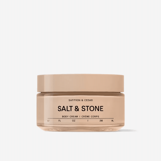 Salt & Stone Body Cream – Saffron & Cedar