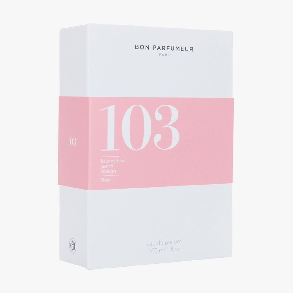 Bon Parfumeur 103 Eau de Parfum – Fleur de Tiaré, Jasmin, Hibiscus – 100ml von Karine Dubreuil-Sereni in der Duftnote Blumig