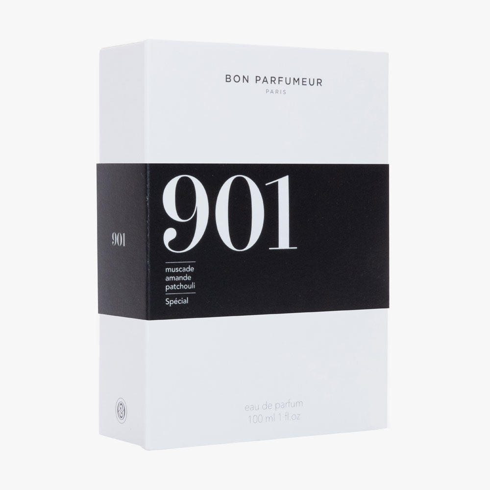 Bon Parfumeur 901 Eau de Parfum – Nutmeg, Almond, Patchouli – 100ml von Corinne Cachen in der Duftnote Aromatisch, Ledrig