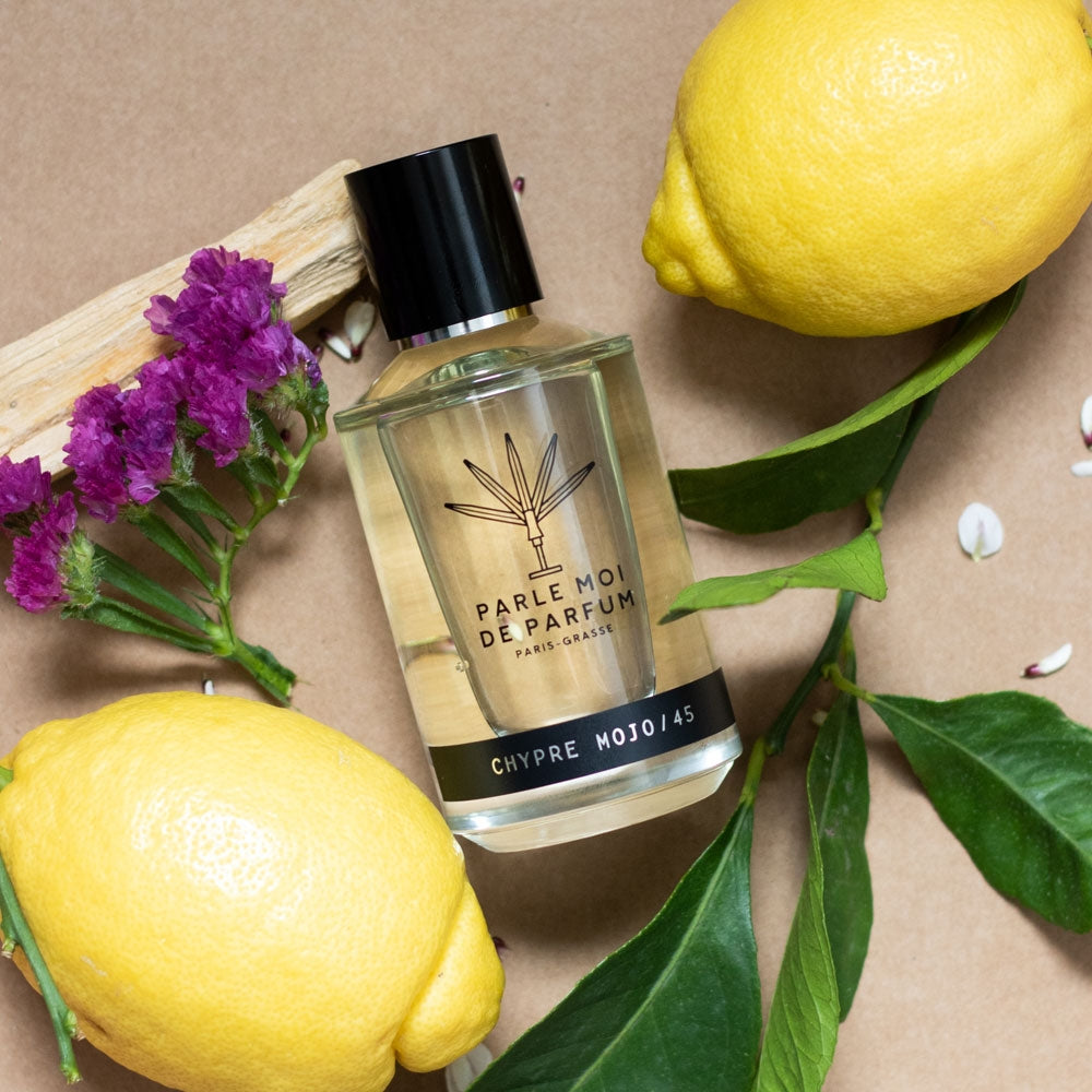 Parle Moi de Parfum Chypre Mojo / 45 – Eau de Parfum – Sample von Michel Almairac in der Duftnote Fruchtig, Holzig-Zitrisch
