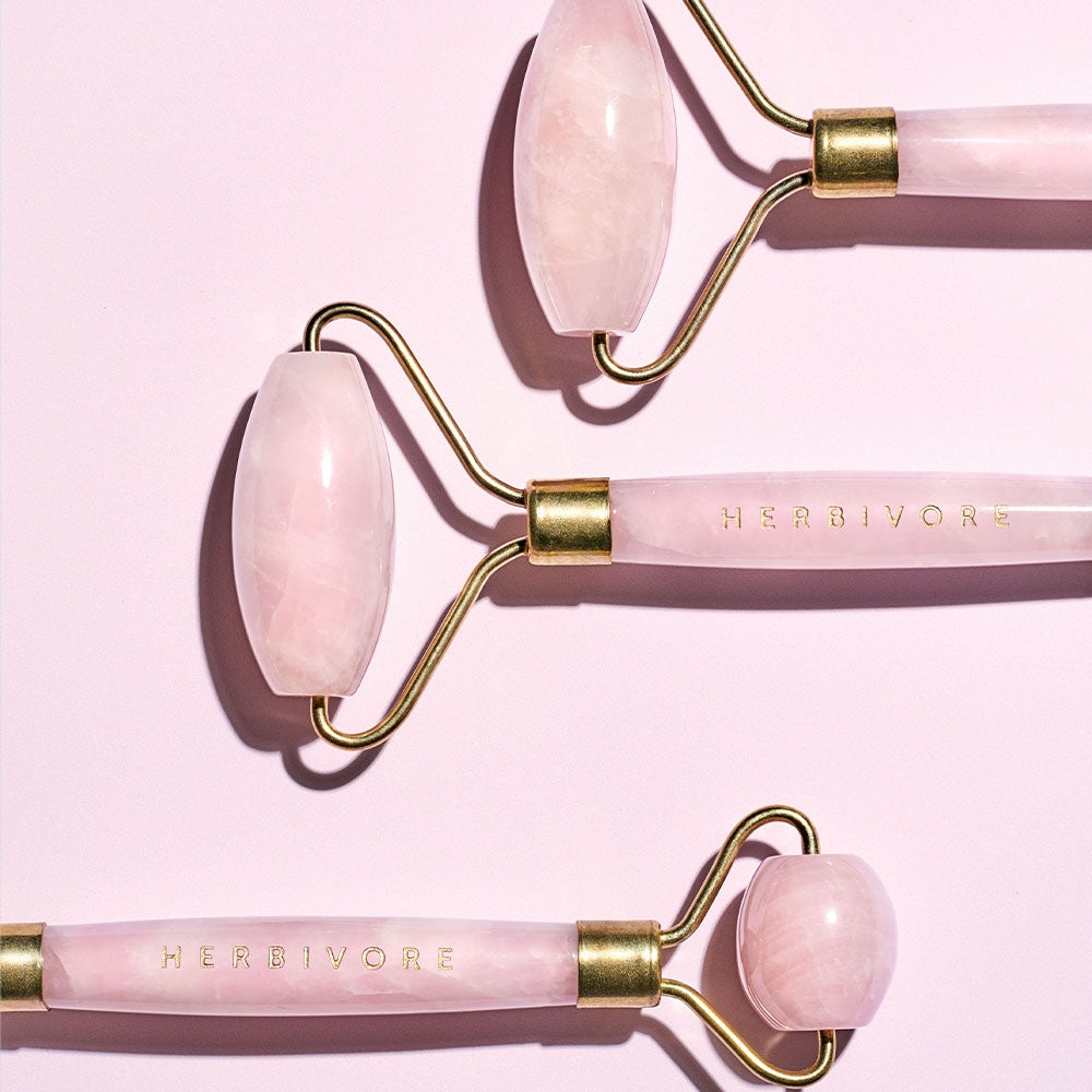 Herbivore Botanicals Rose Quartz Facial Roller
