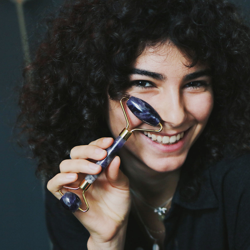 Woodberg Amethyst Facial Roller