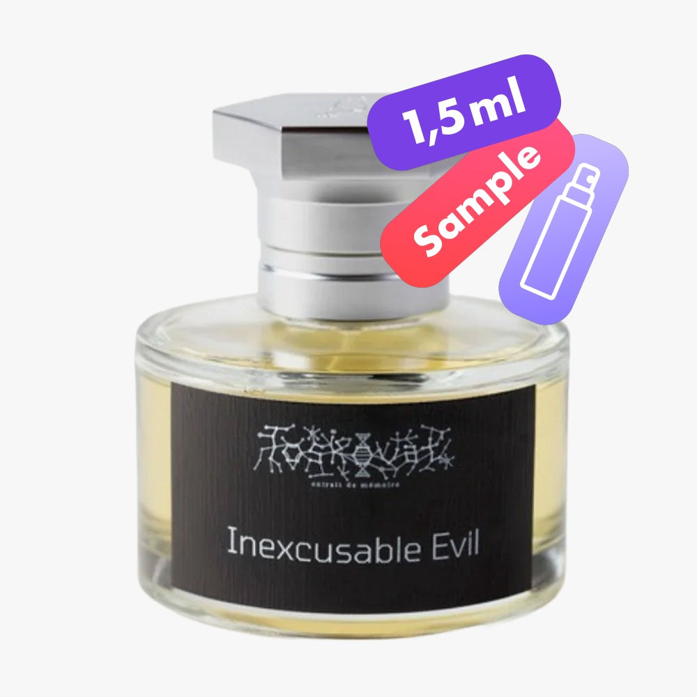 Sample: Inexcusable Evil | Toskovat | Extrait de Parfum | 1.5ml
