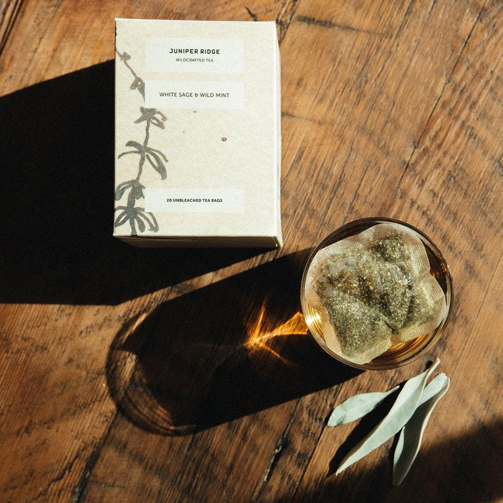Juniper Ridge White Sage & Wild Mint – Botanical Tea