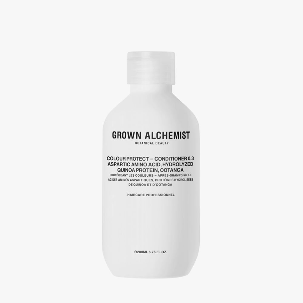 Grown Alchemist Colour Protect – Conditioner 0.3: Aspartic Amino Acid, Hydrolyzed  Quinoa Protein, Ootanga – 200ml | Woodberg