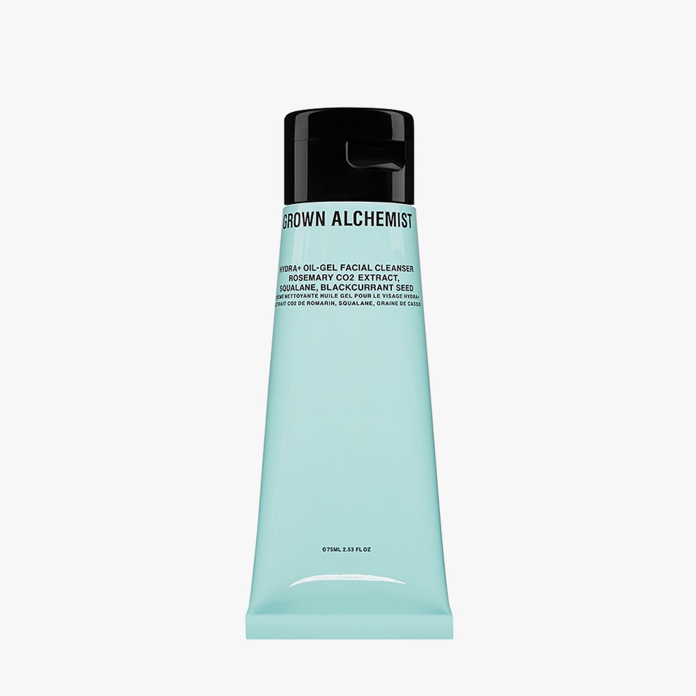 Grown Alchemist Hydra+ Oil-Gel Facial Cleanser: Rosemary CO2 Extract,  Squalane, Blackcurrant Seed | Woodberg