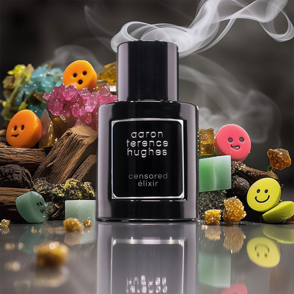 Aaron Terence Hughes Censored Elixir (ehem. Hard Candy Elixir) – Extrait de Parfum – 50ml von Aaron Terence Hughes in der Duftnote Gourmand, Fruchtig