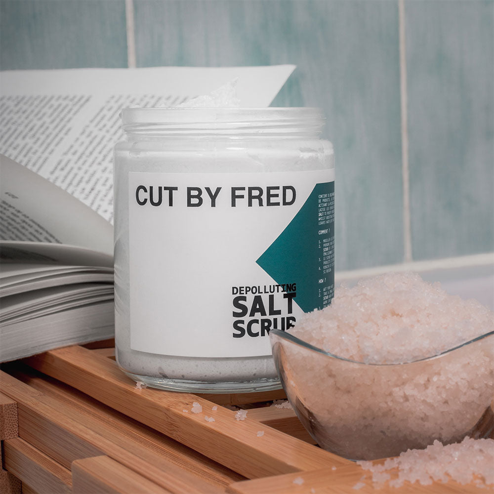 Depolluting Salt Scrub