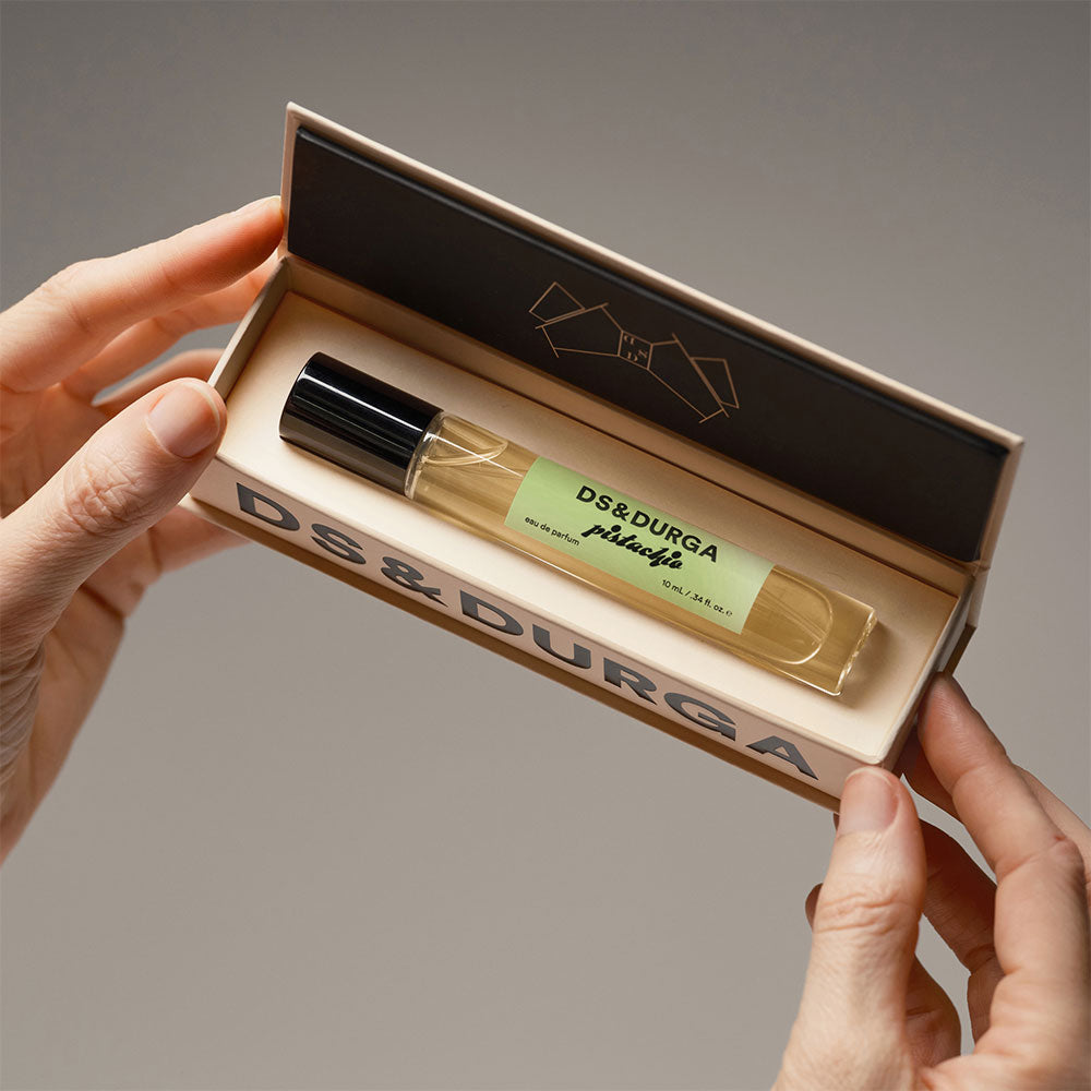 D.S. & Durga Pistachio – Eau de Parfum – 10ml von David Seth Moltz in der Duftnote Gourmand, Creamy