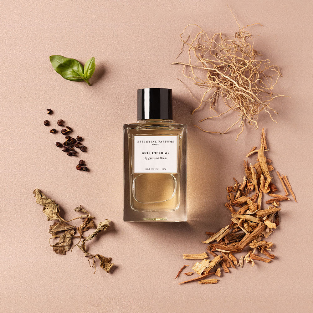 Essential Parfums Bois Impérial – Eau de Parfum – Refill von Quentin Bisch in der Duftnote Holzig, Clean