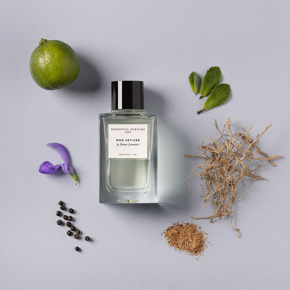 Essential Parfums Mon Vetiver – Eau de Parfum – 100ml von Bruno Jovanovic in der Duftnote Grün, Holzig