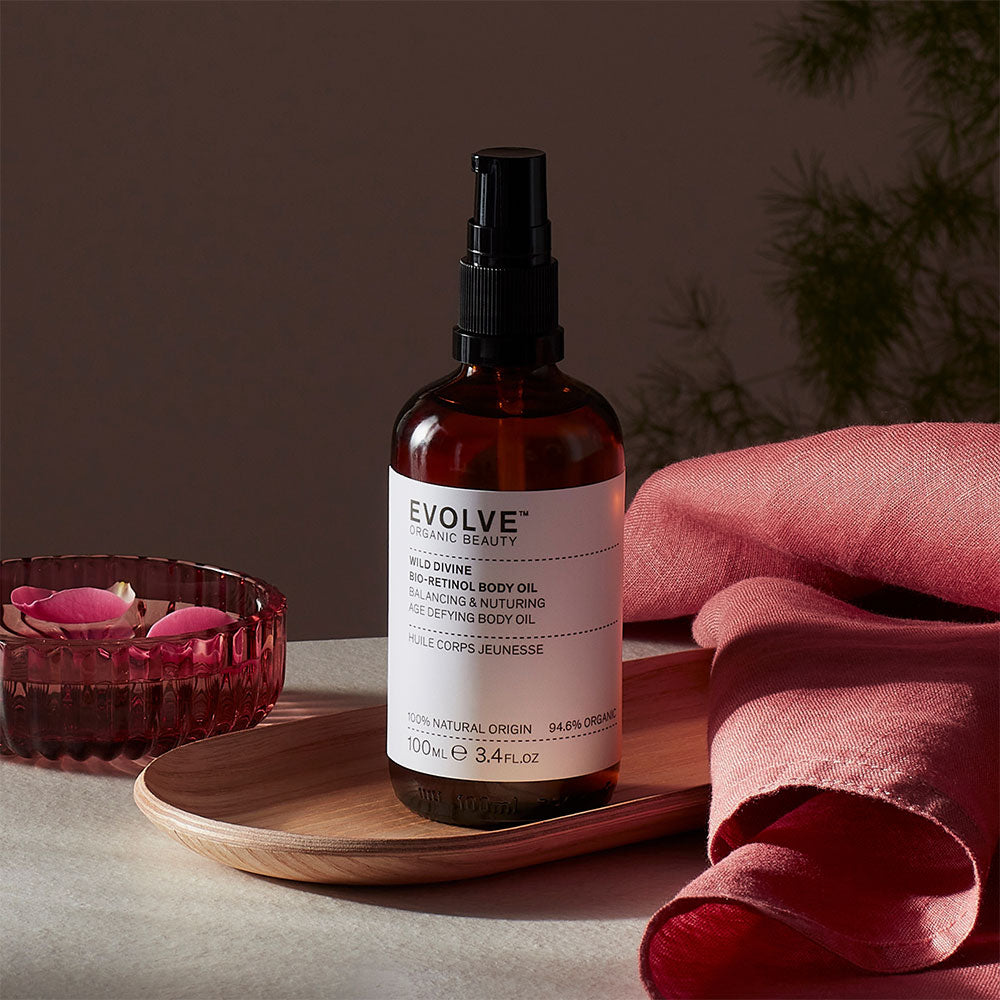 Evolve Beauty Wild Divine Bio-Retinol Body Oil