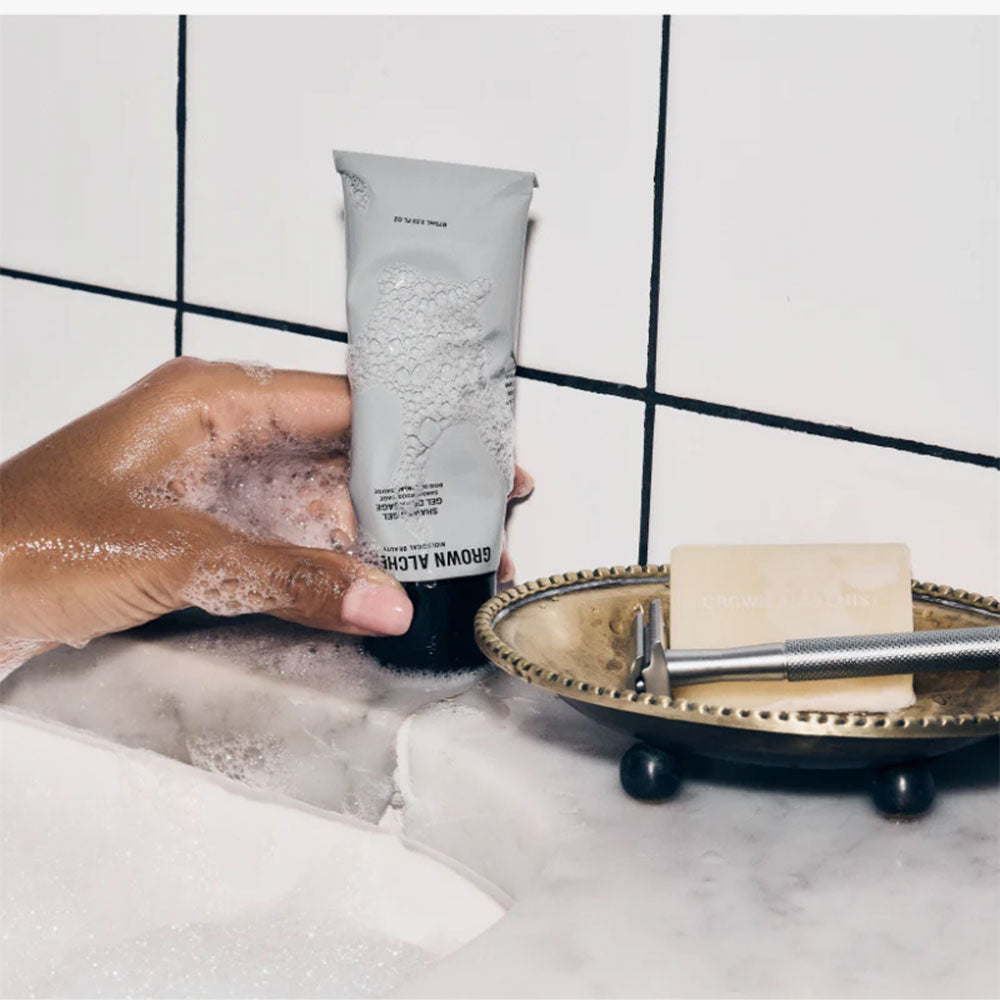 Grown Alchemist Shaving Gel: Sandalwood, Sage