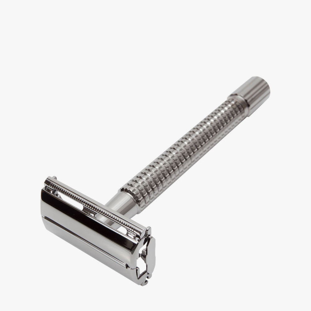 Giesen Forsthoff - Timor Butterfly Safety Razor black chrome 100 mm