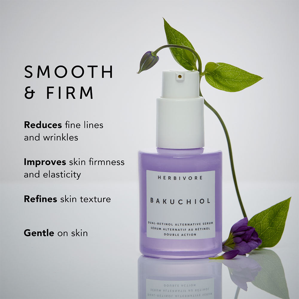 HERBIVORE BAKUCHIOL 美容液 30mL Bakuchiol Dual Retinol Alternative Serum | Herbivore Botanicals