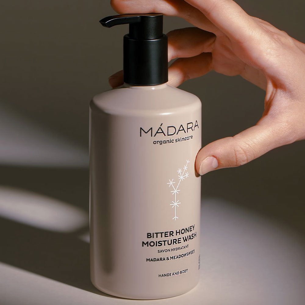 Mádara Bitter Honey Moisture Wash in der Duftnote Grün, Clean