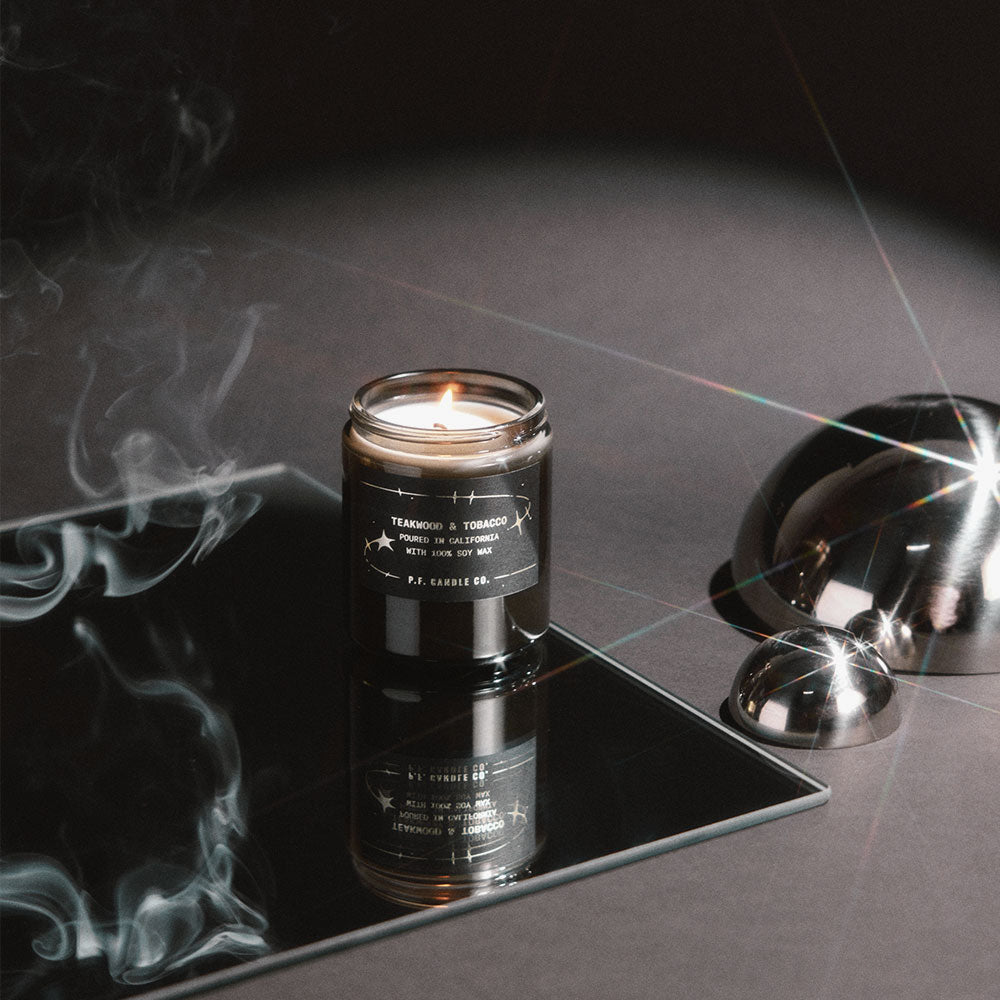 Teakwood & Tobacco – Limited Soy Candle Standard Size
