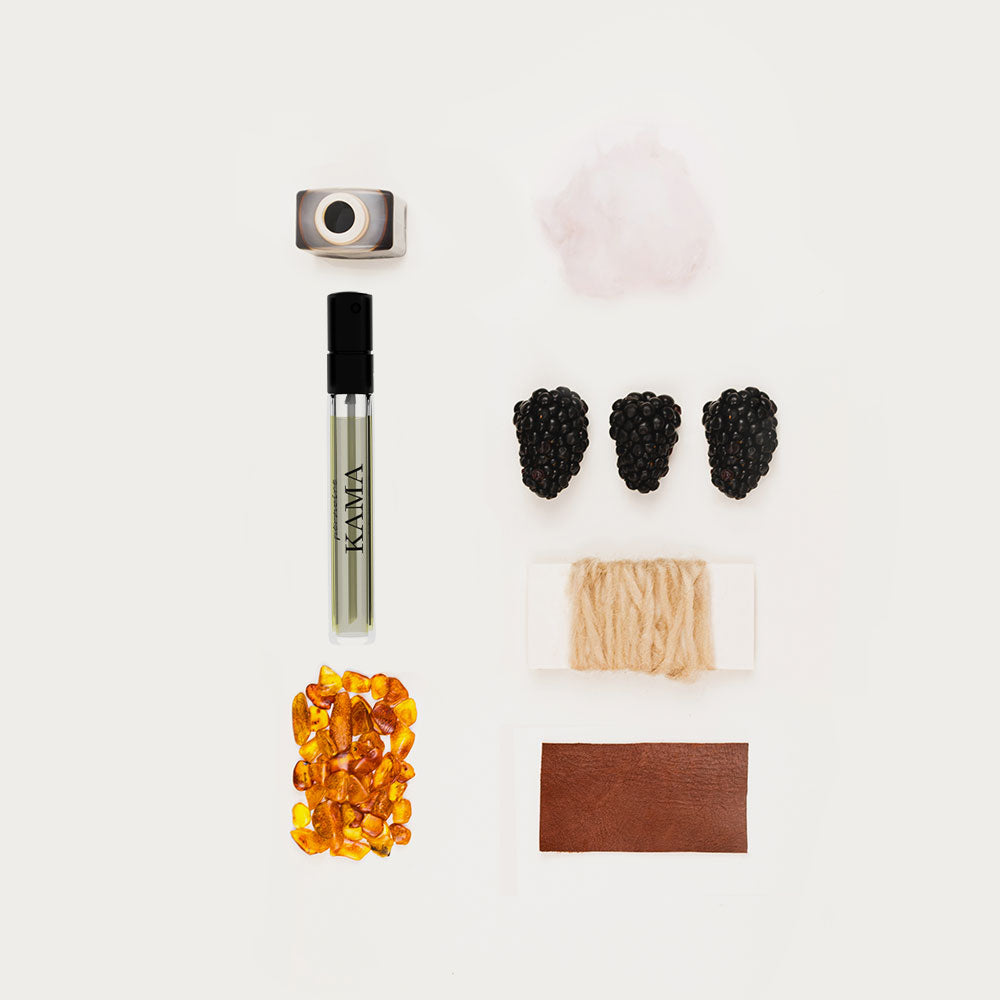 Pernoire Kama – Extrait de Parfum – Travel Size von Vincent Micotti in der Duftnote Fruity, Leathery, Spicy