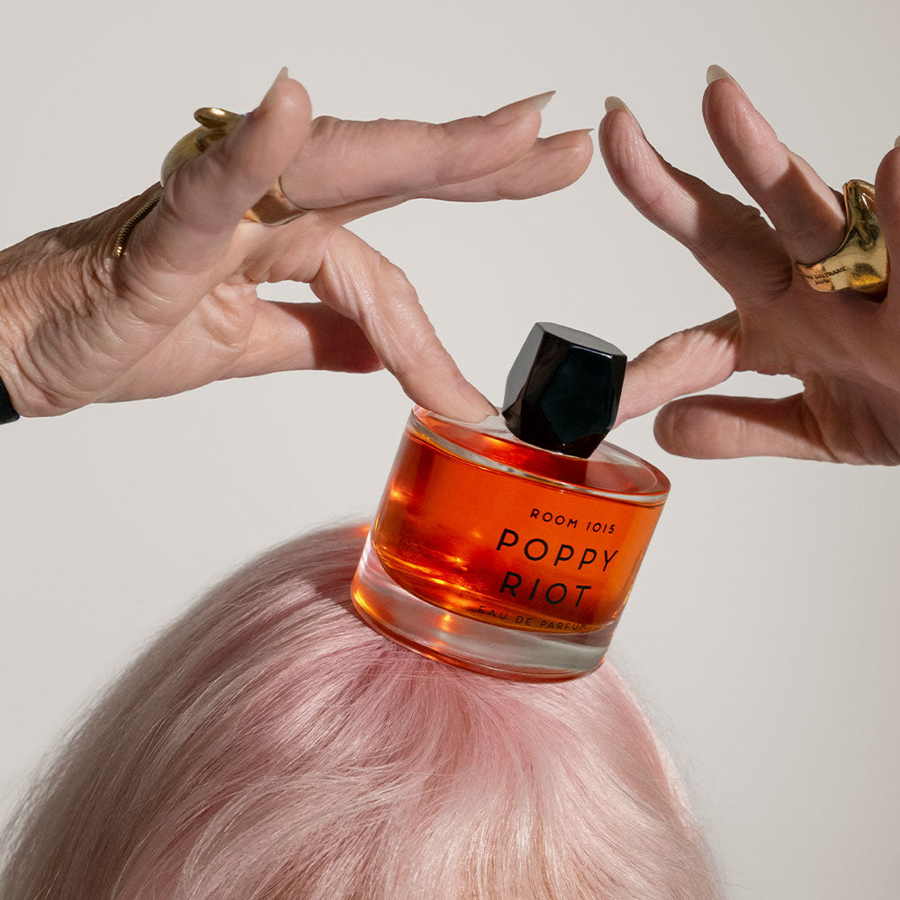 Room 1015 Poppy Riot – Eau de Parfum – 100ml von Jérôme Di Marino in der Duftnote Fruchtig, Metallisch, Cremig