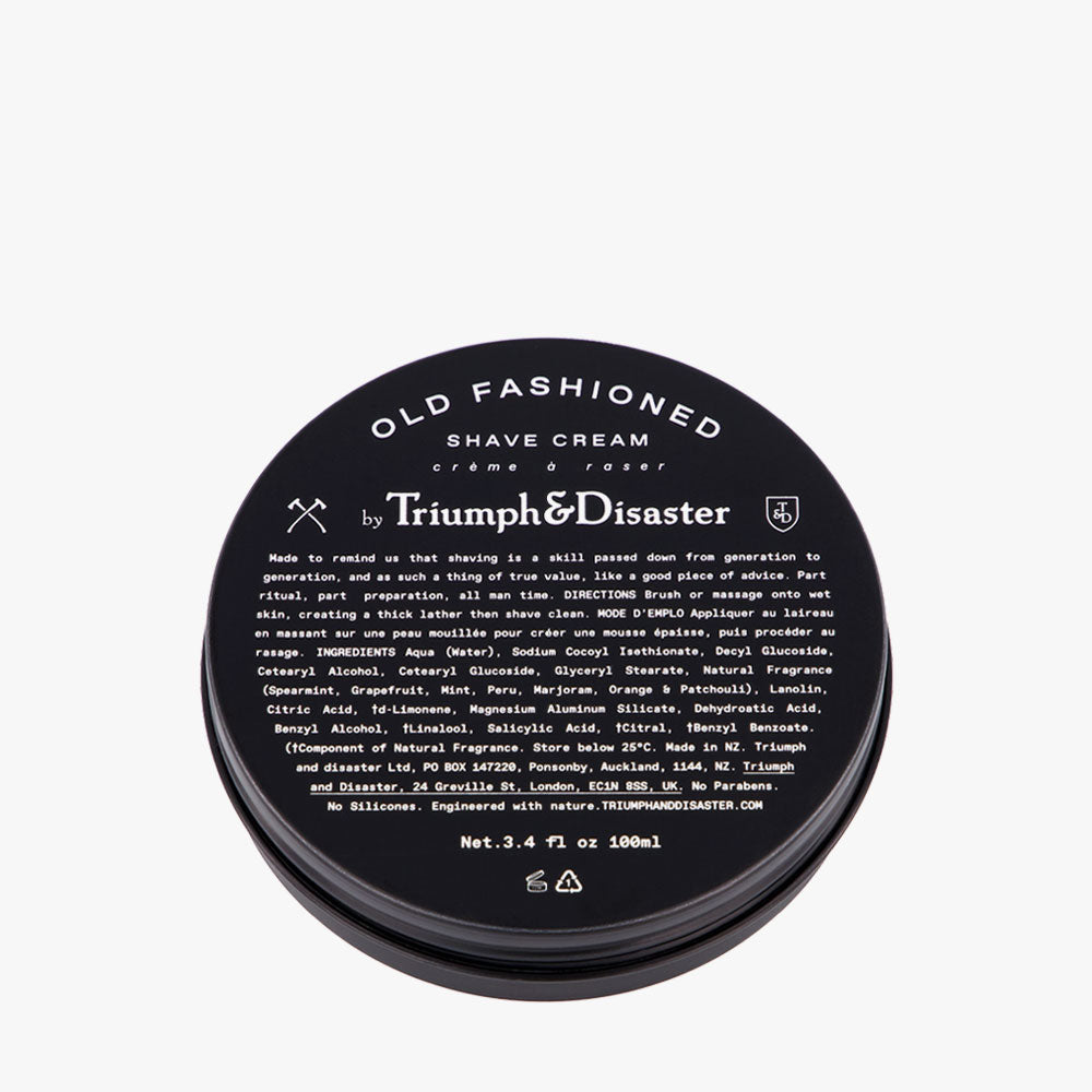Old Fashioned Shave Cream Jar