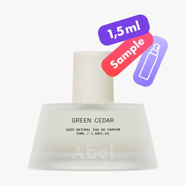 Sample: Green Cedar | Abel Odor | Eau de Parfum | 1,5ml | Buy now