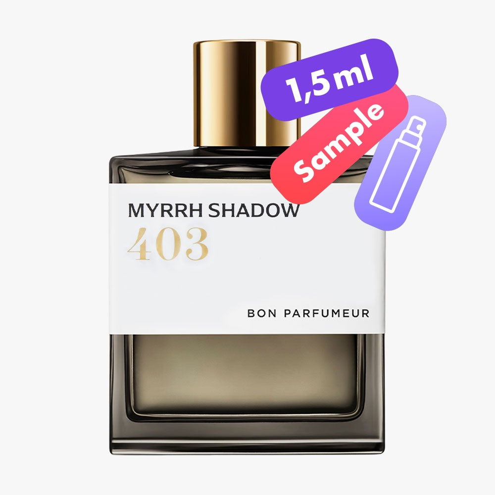 403 Myrrh Shadow | Bon Parfumeur | 100ml | Extrait de Parfum