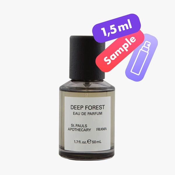 Sample: Deep Forest | FRAMA | Eau de Parfum | 1.5ml | Buy Now